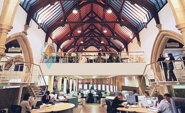 Leatherhead, Reigate Road The Chapel atrium